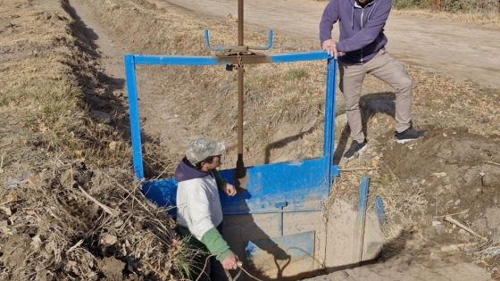 Concluyó una etapa clave del plan de mantenimiento hídrico en el sistema de riego de La Pampa