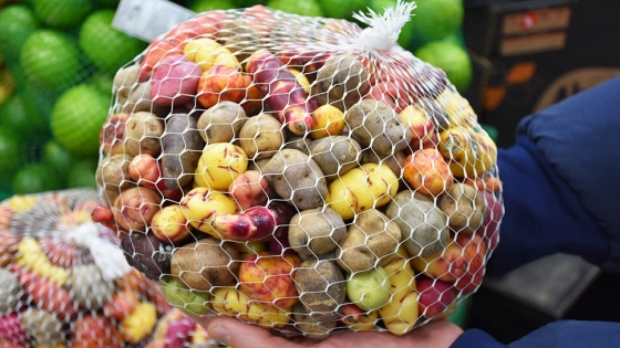 Las papas andinas son los colores del invierno