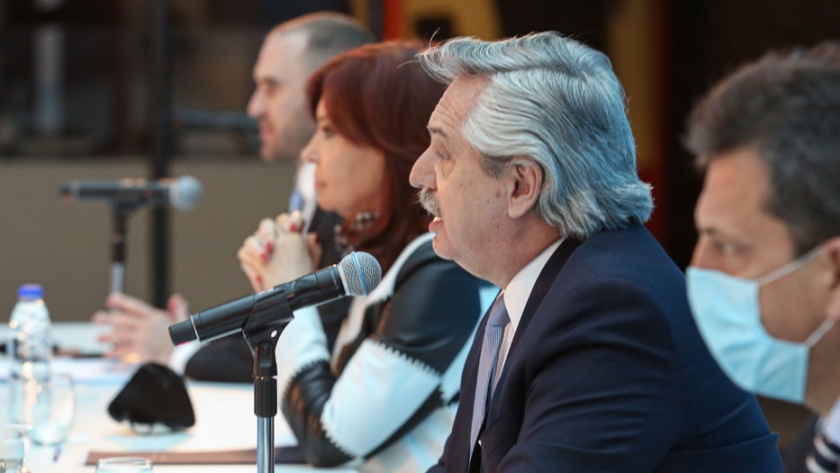 Alberto Fernández: "Ahora la Argentina puede pensar en su futuro y en cómo construirse"