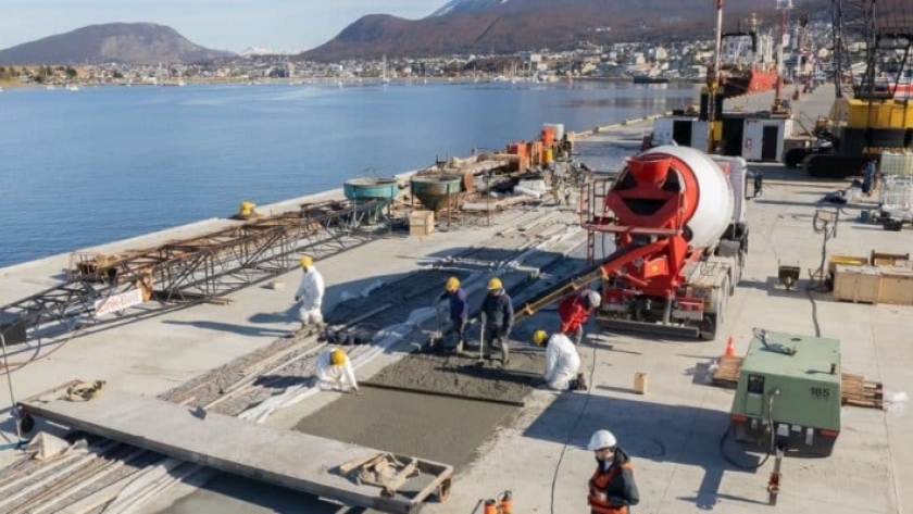 Querciali: “La obra del puerto de Ushuaia fortalece el posicionamiento de Tierra del Fuego como destino de cruceros”