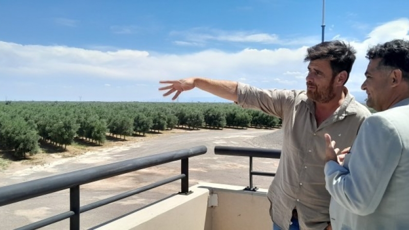 Funcionarios de la Secretaría de Coordinación para el Desarrollo Económico visitaron Sarmiento
