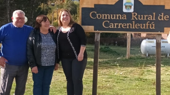 El Gobierno del Chubut entregó aportes por 850 mil pesos a las comunas de Cerro Centinela y Carrenleufú