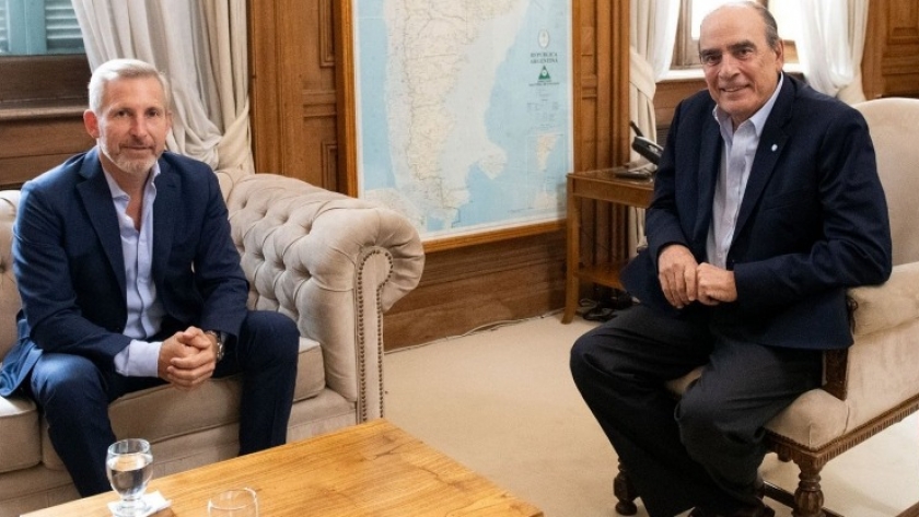 Frigerio planteó en Nación el reclamo de las provincias para destrabar el debate de la Ley de Bases