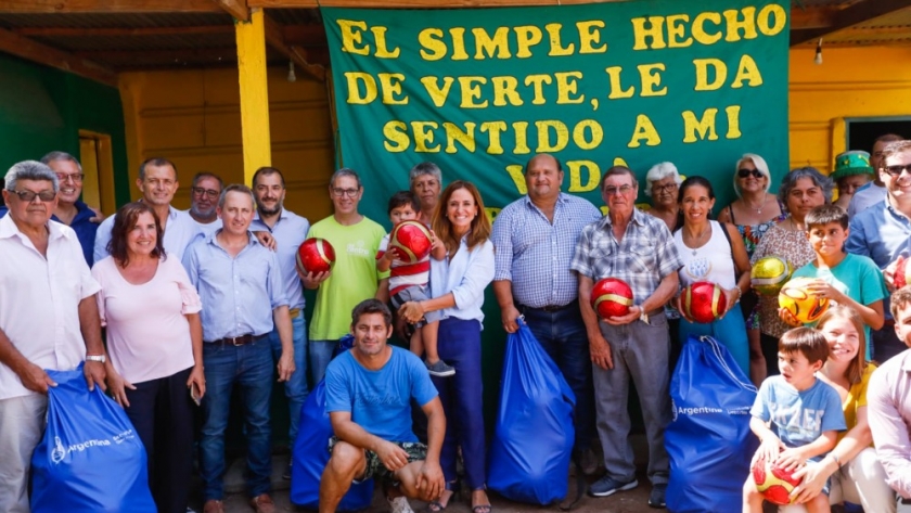 Victoria Tolosa Paz recorrió Saladillo y 25 de Mayo para reforzar políticas de inclusión, de infancia y socio productivas