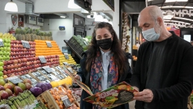 Rodríguez Larreta recorrió el Mercado de San Nicolás en el marco del Día Mundial de la Alimentación