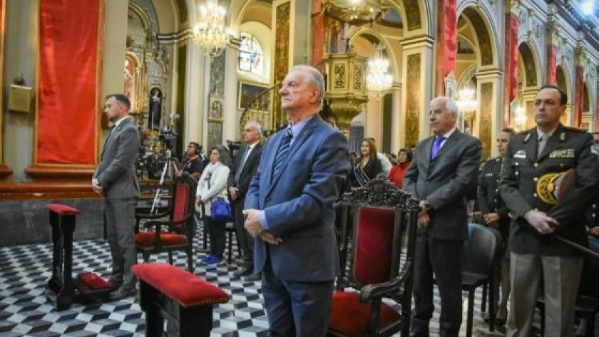 El vicegobernador Marocco participó de la segunda jornada del Triduo del Milagro