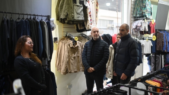 Rodríguez Larreta recorrió Playón de Chacarita y dialogó con trabajadores de las empresas instaladas en el barrio