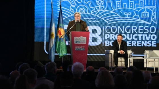 Rodríguez y Costa inauguraron el Congreso Productivo Bonaerense con foco en sostenibilidad e innovación