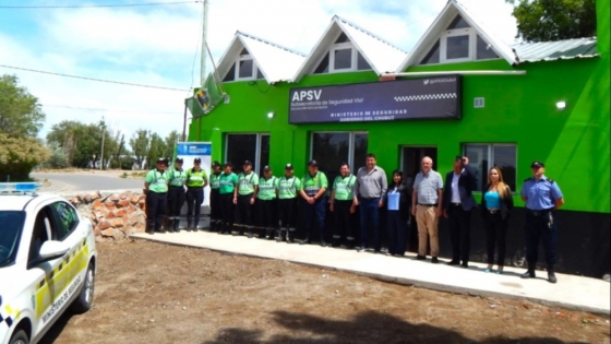 El Gobierno del Chubut inauguró las nuevas instalaciones de la Agencia Provincial de Seguridad Vial en Paso de Indios