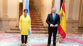 Argentina - España: Reunión de cancilleres en Madrid