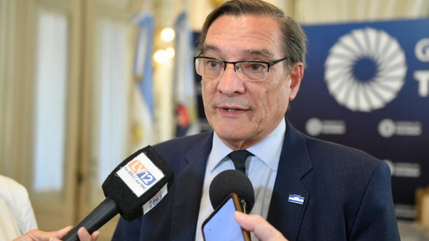 Jaldo y miembros de la CAF destacaron la creación del Centro Multimodal de Cargas