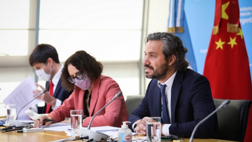 El canciller Cafiero encabezó la reunión del 