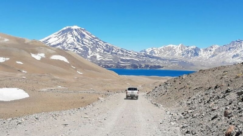 Así quedó el camino a la Laguna del Diamante tras el invierno