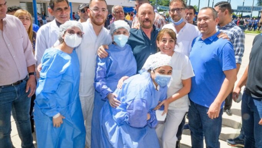 Todo listo en Fontana y Bartolomé de las Casas para el arribo del OPNGT