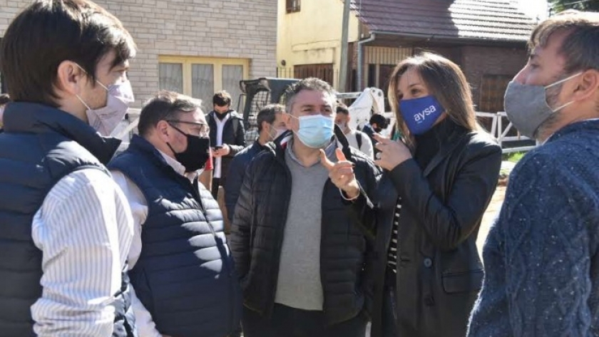 La Provincia inició obras cloacales en Tres de Febrero