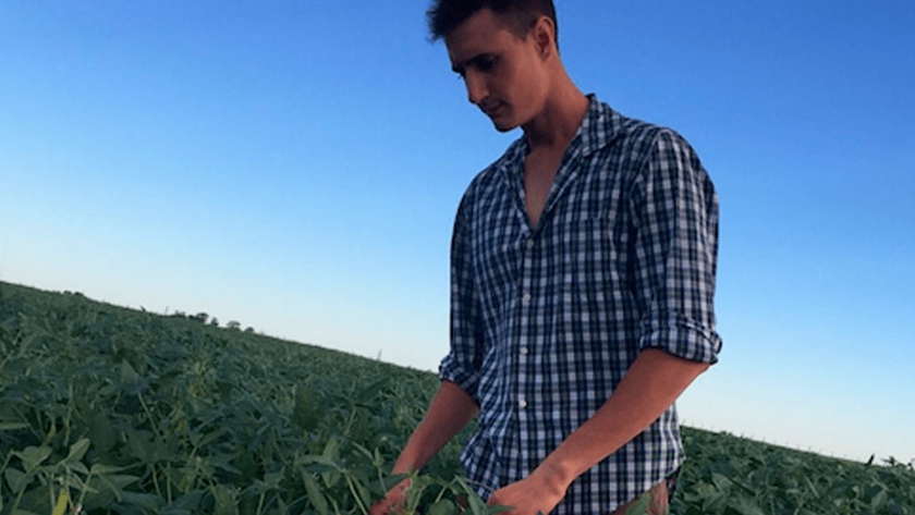 Cómo utiliza la agricultura digital un joven de Saladillo que logra cada vez más eficiencia en su campo
