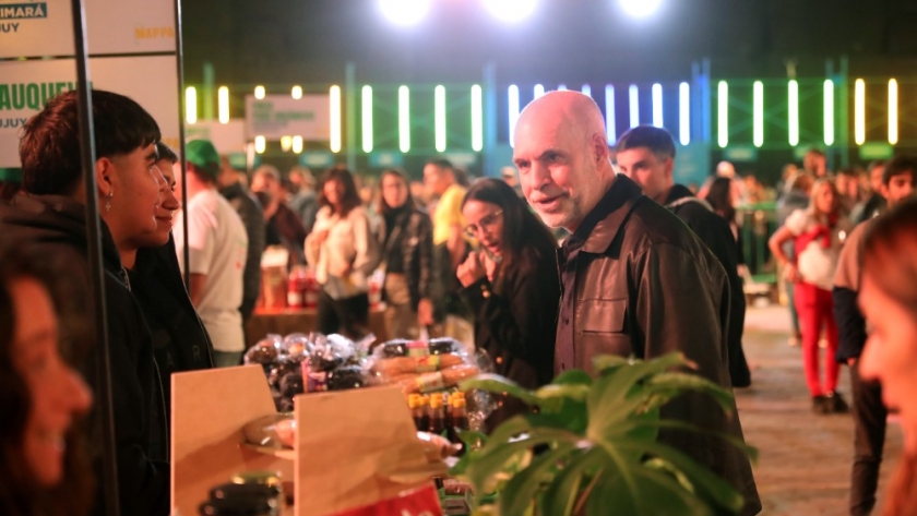 Rodríguez Larreta visitó la segunda edición de MAPPA