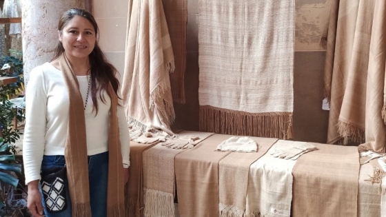 Los tejidos de vicuña, destacados en Feria Internacional de Textiles