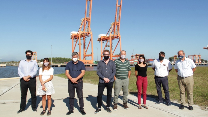 Visita al Puerto de La Plata