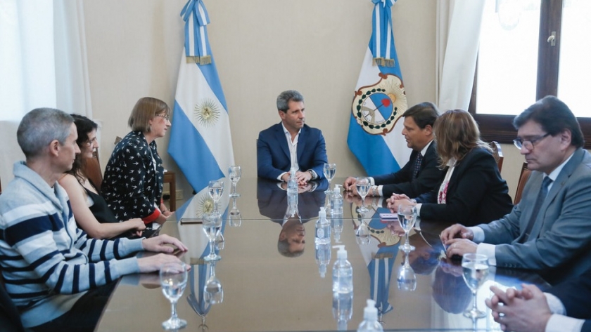 Sergio Uñac recibió a representantes del Poder Judicial, en el marco del 4º Encuentro Nacional de Oficinas Judiciales