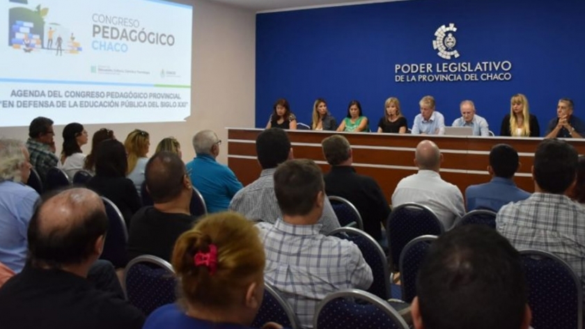 Congreso pedagógico: Educación y Diputados realizaron la primera reunión de la comisión organizadora
