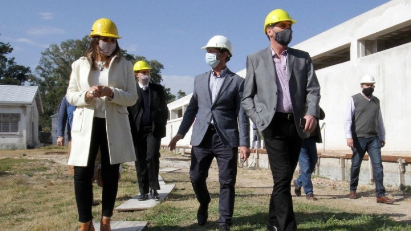 Funcionarios de Entre Ríos y Santa Fe recorrieron las obras del complejo del Túnel Subfluvial