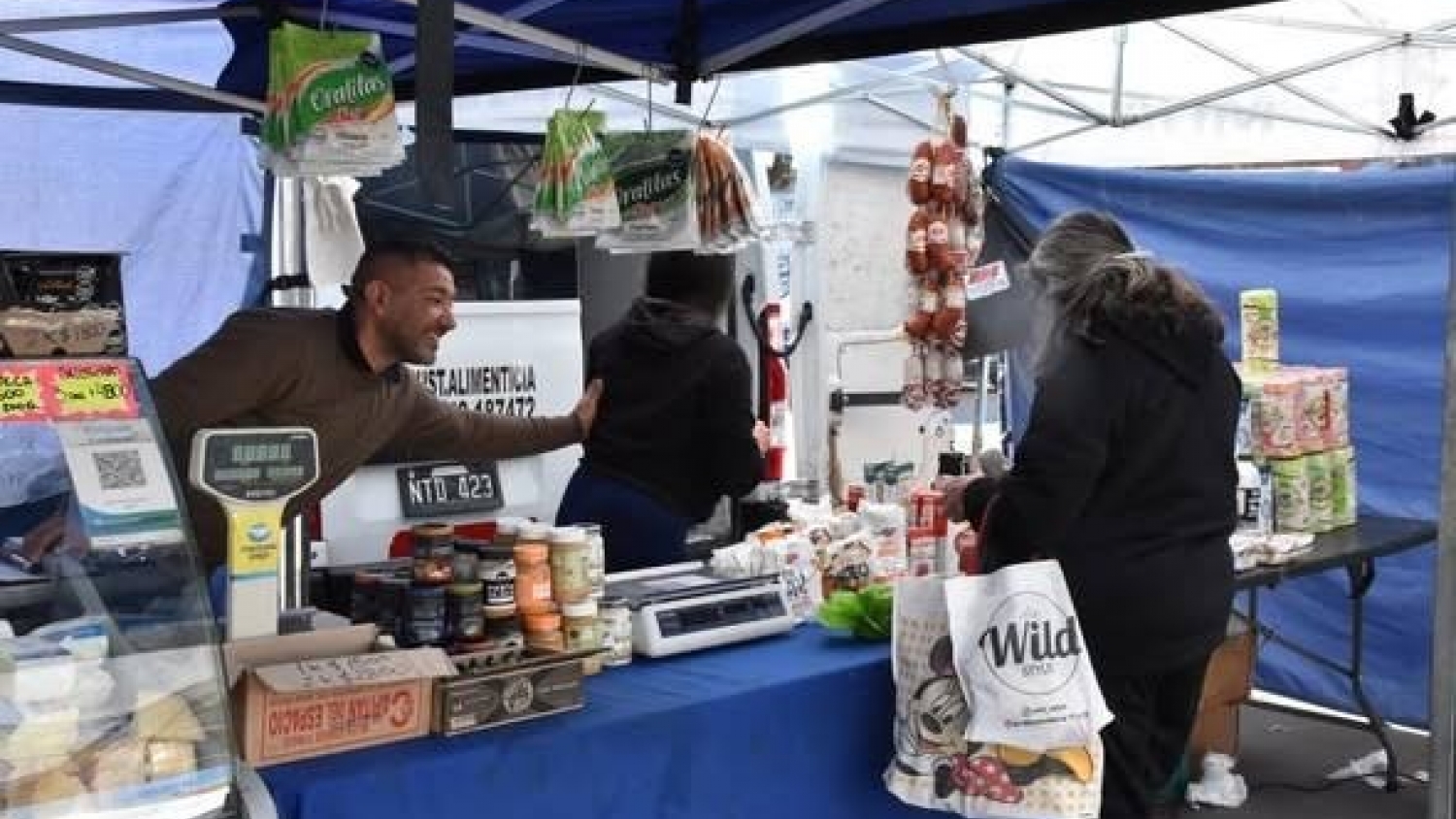 Berisso amplió su feria de Mercados Bonaerenses