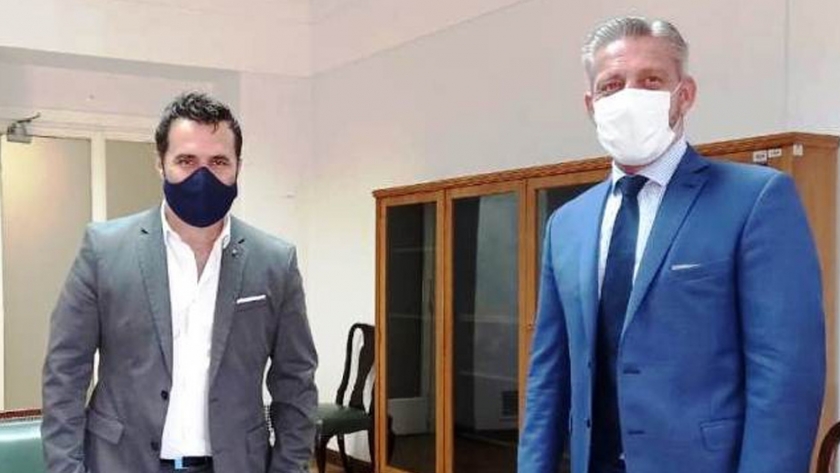 Arcioni acordó con nación avanzar en trabajos conjuntos en materia de hidrocarburos y de infraestructura eléctrica