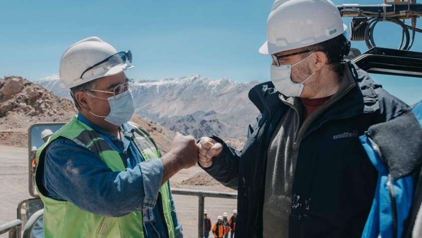 Desde Veladero, Kulfas destacó la importancia de una minería inclusiva y sustentable