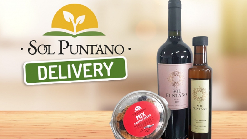 Sol Puntano sigue con los envíos a domicilio de sus productos