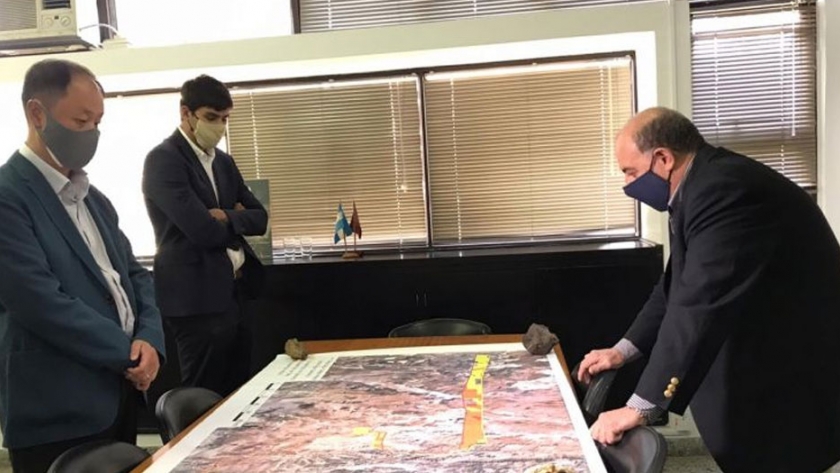 Presentan los avances de obra del proyecto de litio Sal de Oro