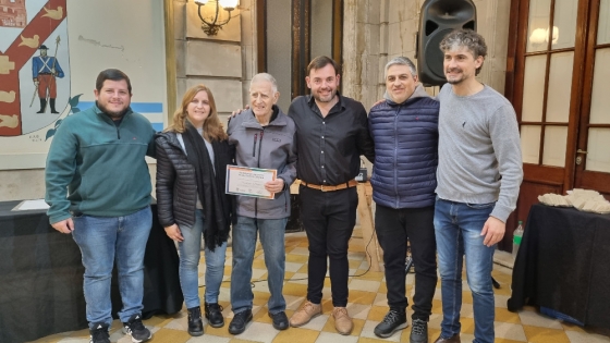 Rojas homenajeó a comerciantes con 50 años de trayectoria