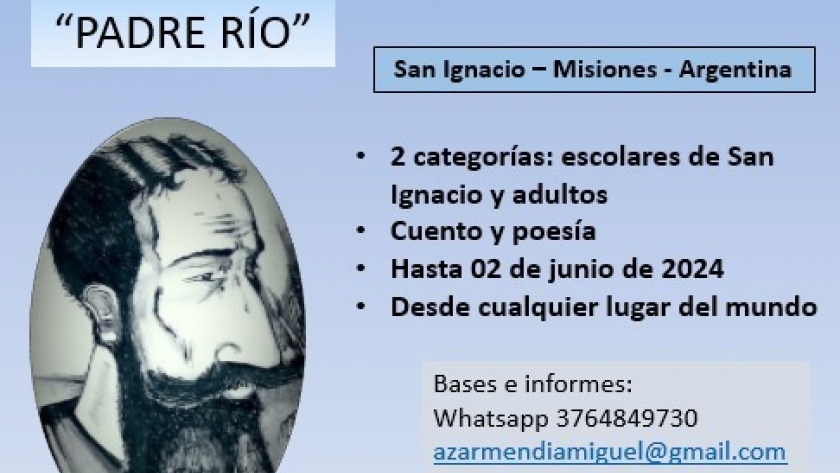 Cultura: el río Paraná es el eje temático del xi concurso literario “Homenaje a Horacio Quiroga”