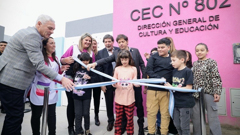 Kicillof: “No vamos a entregar la educación pública porque es un derecho que conquistó nuestro pueblo”