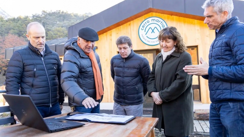 Entró en su etapa final la obra del nuevo edificio del Instituto Fueguino de Turismo