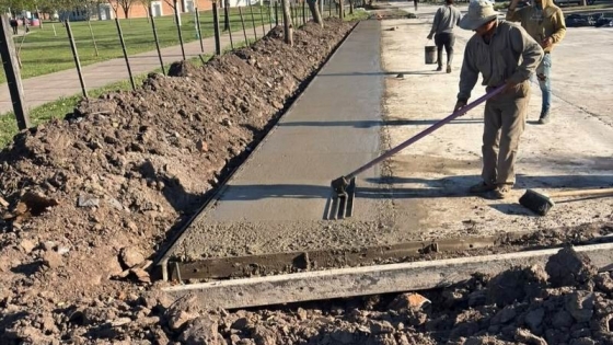 Avenida de los Agricultores en Tres Isletas: obra al 90%