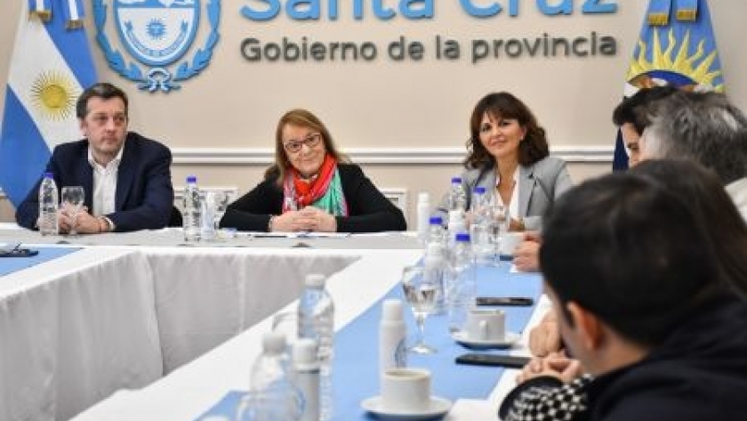 Alicia recibió a representantes de las Cámaras de Comercio de la provincia
