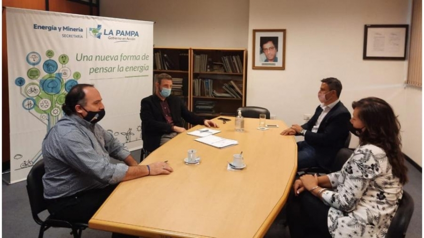 El secretario de Energía y Minería recibió al titular de la bancada oficialista