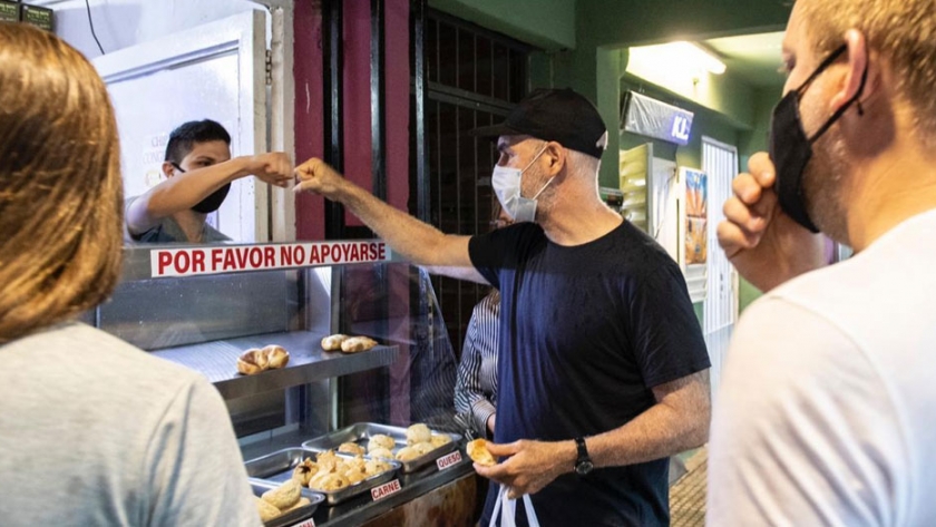 Rodríguez Larreta visitó a emprendedores del Barrio 31