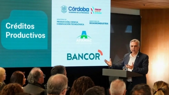 Córdoba lanza créditos por $30.000 millones para impulsar la compra de maquinaria agrícola y sostener la industria local