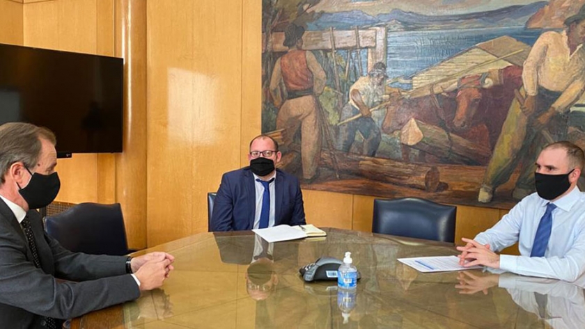 Bordet analizó con Martín Guzmán aspectos claves para la reactivación de la economía