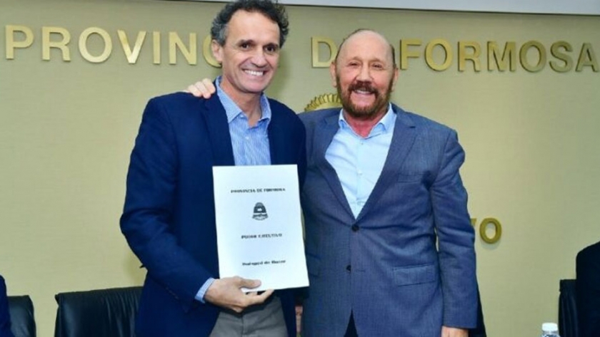 Katopodis llega a Formosa para firmar con Insfrán el inicio de obras trascendentes para la provincia