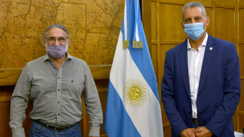 Basterra se reunió con el Ministro de Producción y Agroindustria de Río Negro