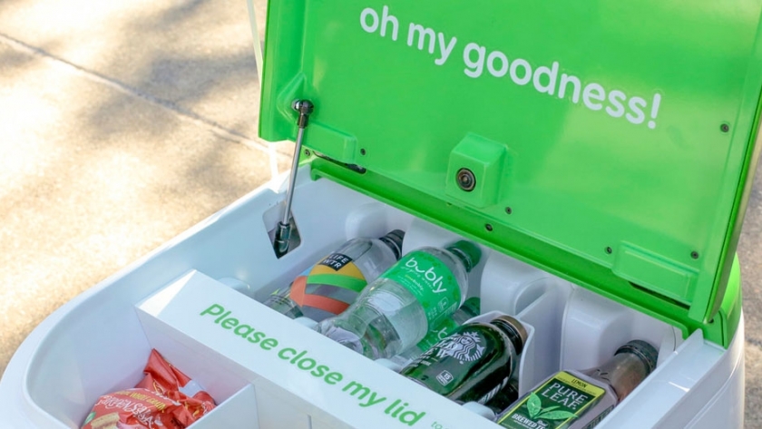 Robots de entrega de snacks invaden California