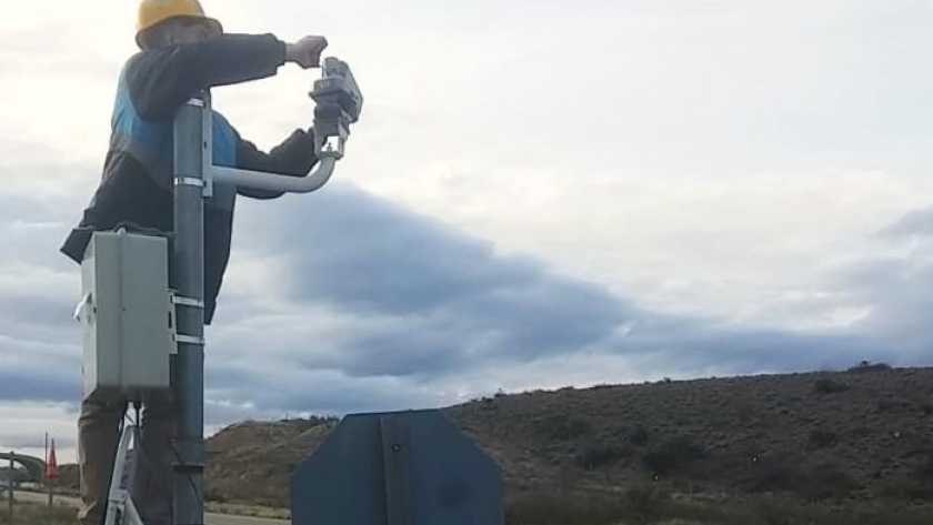Chubut actualizó el sistema de cámaras lectoras de patentes de Arroyo Verde