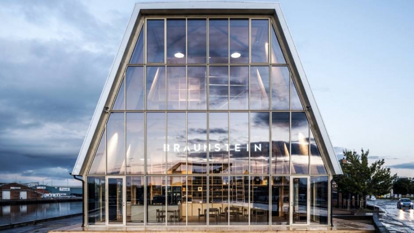 Braunstein Taphouse: un proyecto arquitectónico desmontable y reciclable en Copenhague