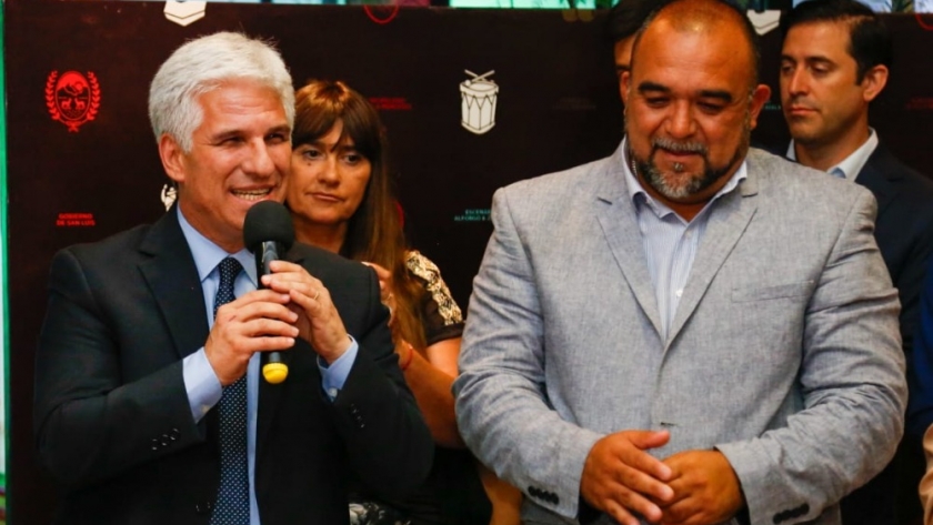 Claudio Poggi presidió el acto de traspaso de ‘El Lago’