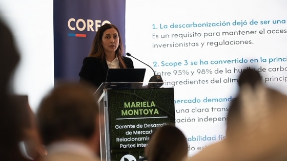 Argentina puede bajar la huella del salmón con soja certificada