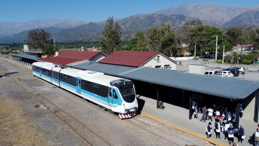 El tren volvió a llegar a 79 localidades del interior país, conectando a más de 3 millones de personas