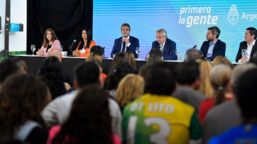 Subsidio a la energía para clubes de barrio en todo el país
